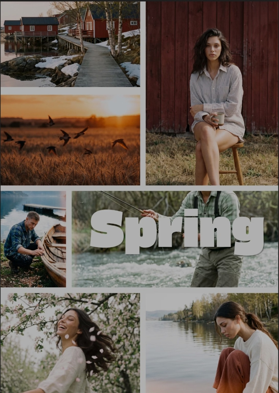Skandinavien Frühling